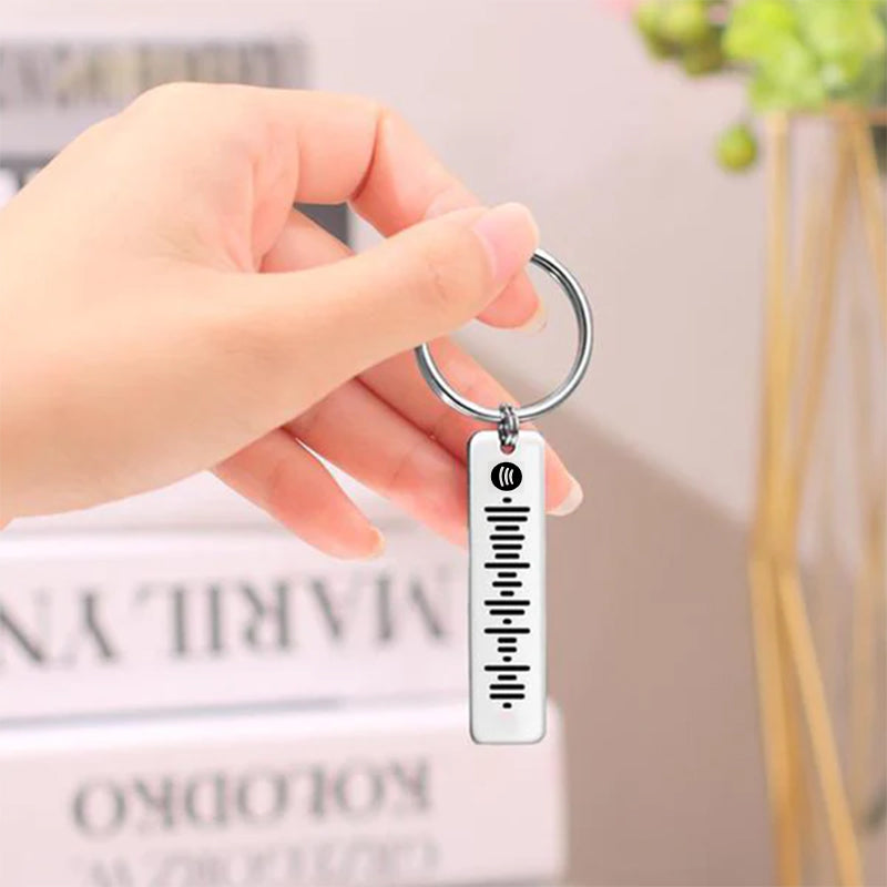 BowLift | Music Code Plaque Keychain