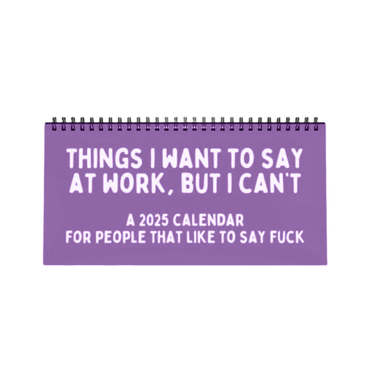 BowLift | Funny 2025 sarcastic calendar