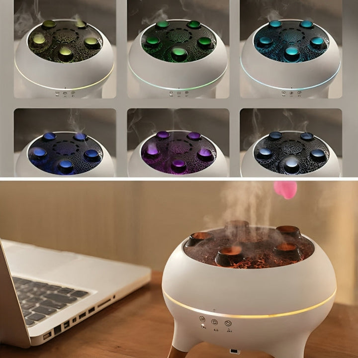 Quiet LED Jellyfish Effect – Remote Control – Relieves Dry Skin & Congestion for Peaceful Sleep & Relaxation Bowlift