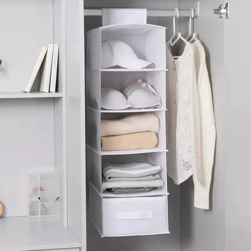 5 Layer Folding Hanging Shelves Bowlift