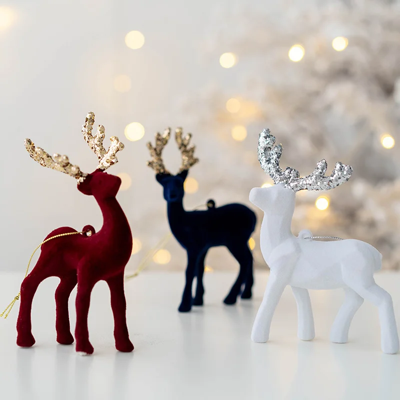 BowLift | Sparkling Deer Ornament – Luxury Christmas Decoration for a Festive Atmosphere
