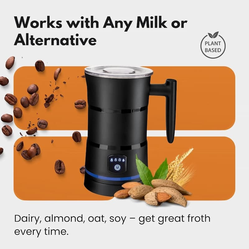 Electric milk frother for creamy foam | Bowlift
