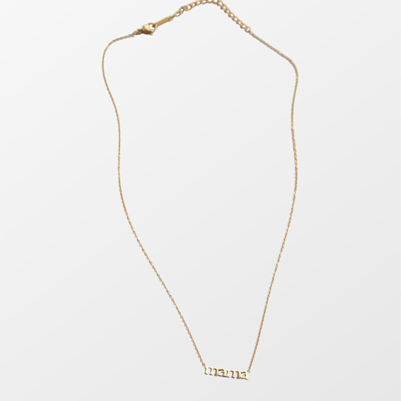 BowLift | Letter "mama" Pendant Necklace