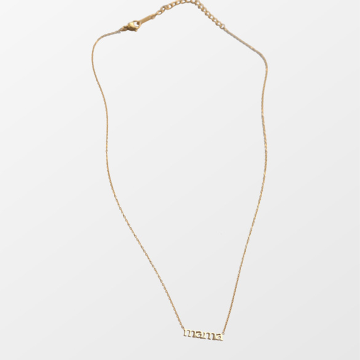 BowLift | Letter "mama" Pendant Necklace