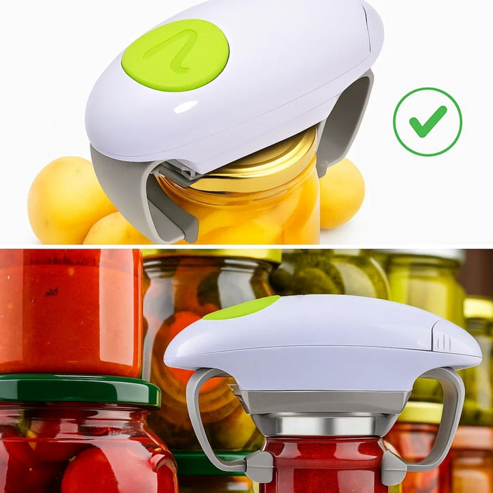 Smooth Edge Safety – Battery Powered – One‑Touch Ease – Prevents Cuts – Ideal for Seniors & Cooks Bowlift