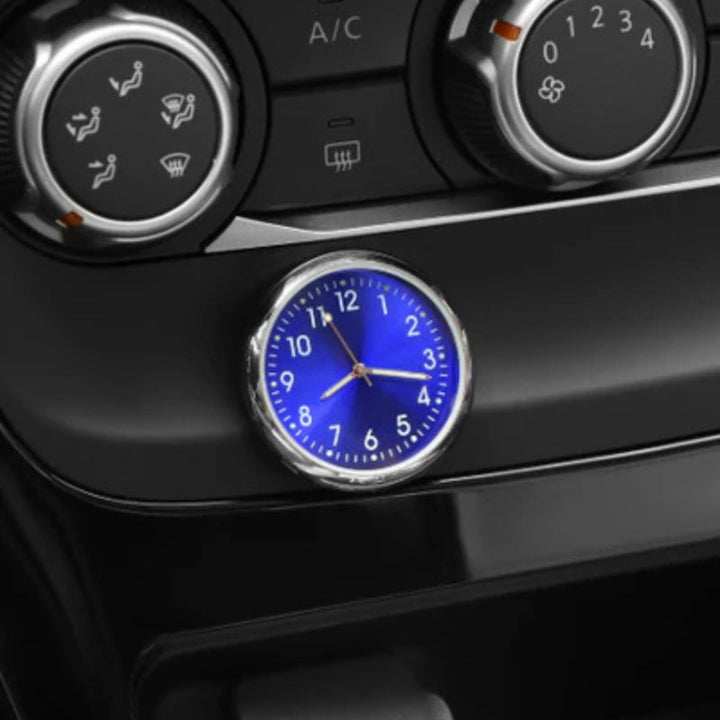 AutoTime Mini Analog Watch – Self-Adhesive and Stylish Design for Car Interior Bowlift