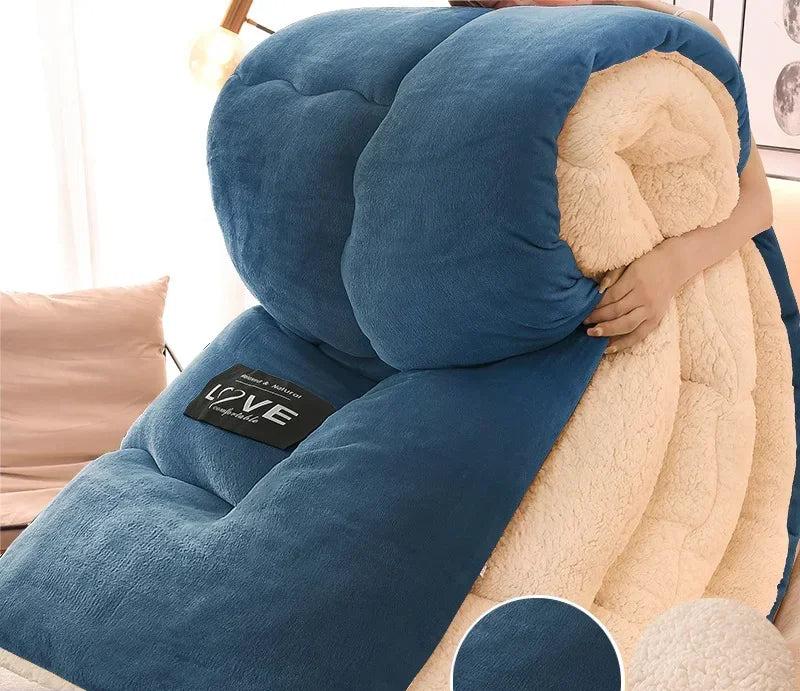 BowLift | Premium Double-Layer Flannel Fleece Winter Blanket | Extra-Large, Breathable & Ideal for Cozy Nights