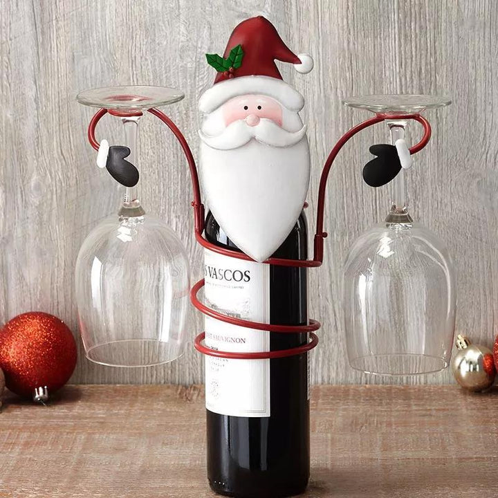 Holiday Wine Bottle & Glass Holders | Bowlift