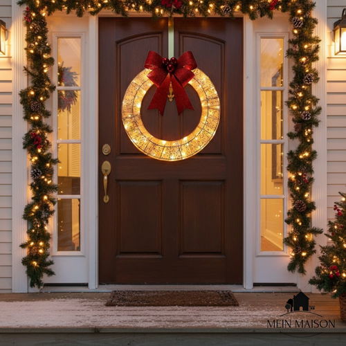 BowLift | Glorina Wreath – Glowing Christmas Magic for Indoor and Outdoor