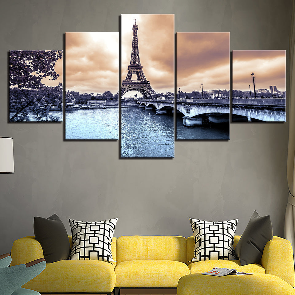 Paris, My City - Canvas Wall Art Painting | Bowlift