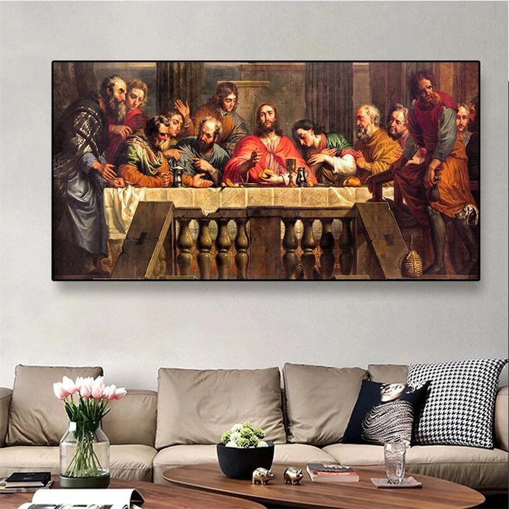 Christmas Jesus Nativity Oil Painting | Bowlift