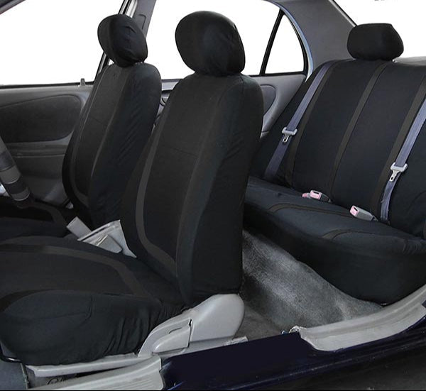 BowLift | ComfortSeat 9-piece Car Seat Covers Set – Universal, Breathable & Washable