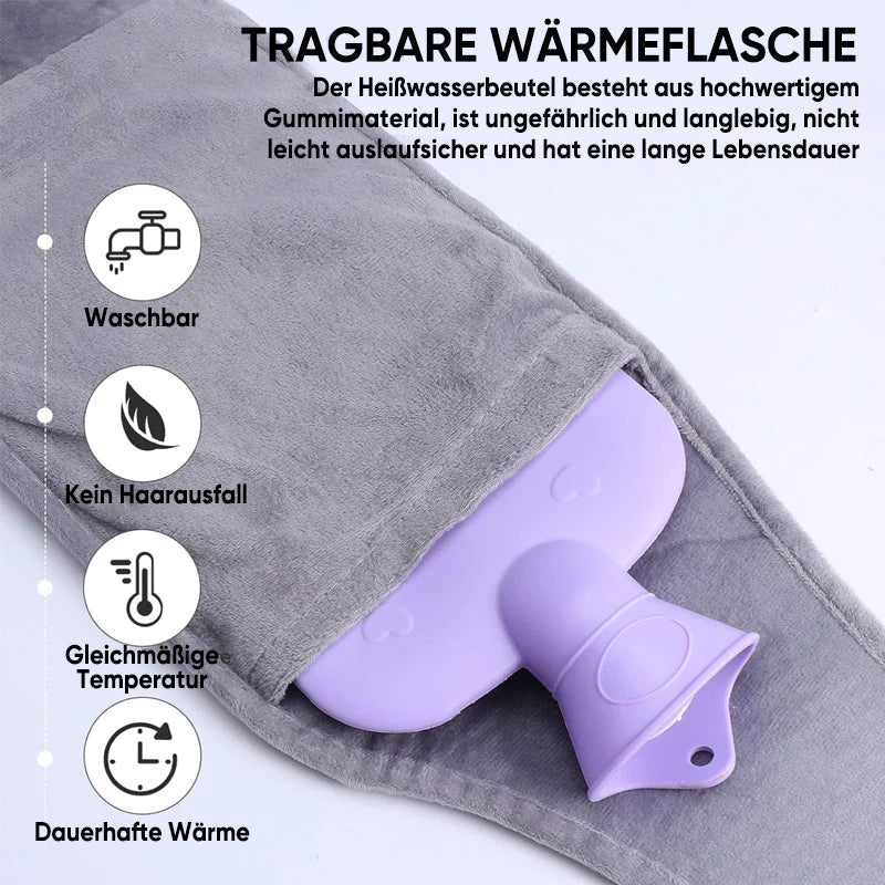 BowLift | Refillable Plush Hot Water Bottle Belt