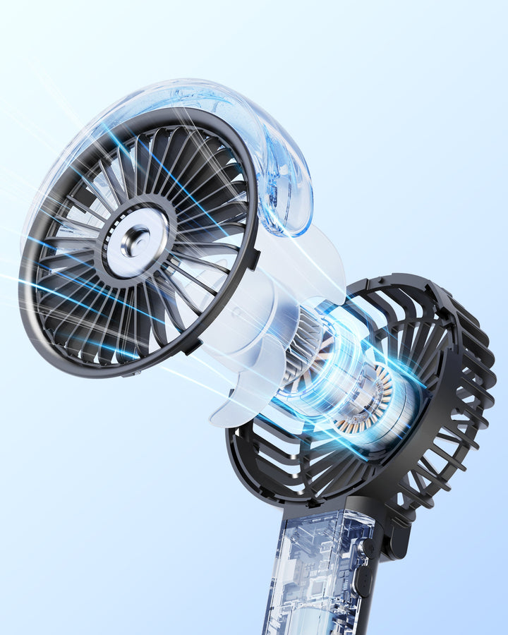 Portable Misting Fan - 180° Foldable | Bowlift