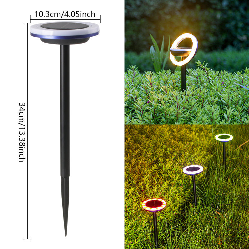 BowLift | Solar Garden Lights with Color Change – LED Ground Spots for Outdoors and Garden