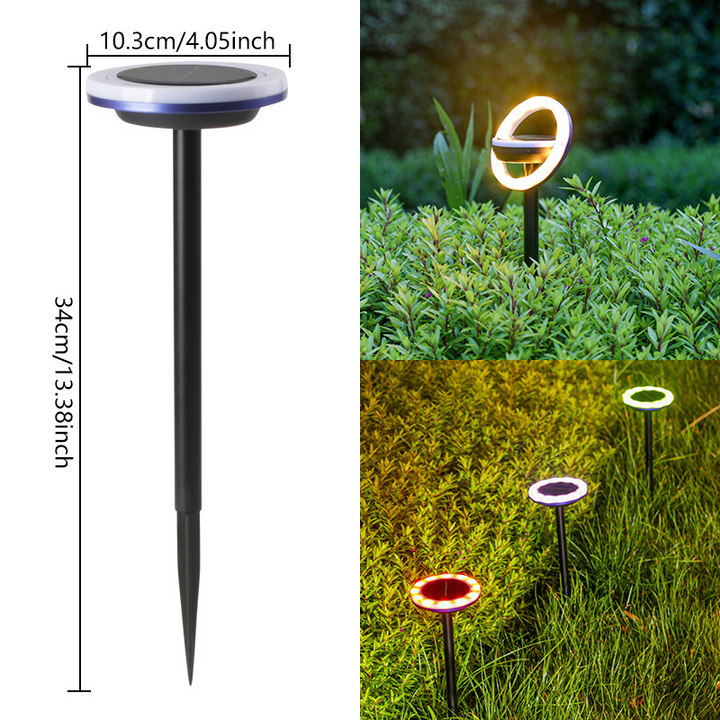 BowLift | Solar Garden Lights with Color Change – LED Ground Spots for Outdoors and Garden