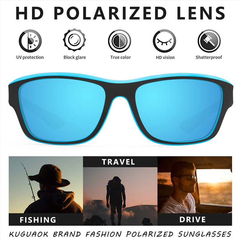 Outdoor-Sport-Sunglasses with glare-free polarized lens | Bowlift