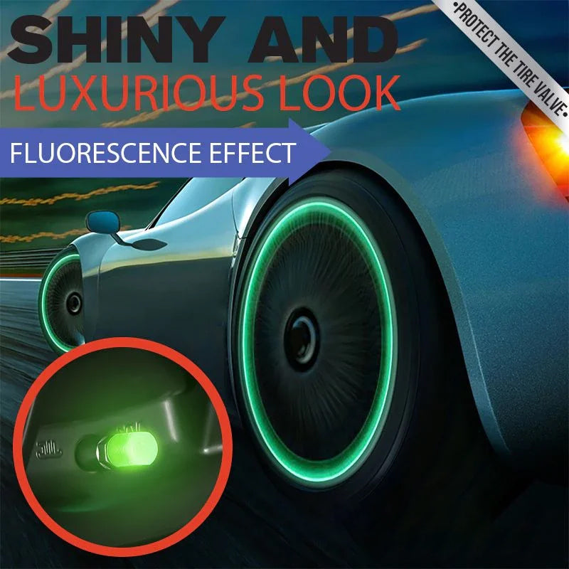 BowLift | Universal Fluorescent Tire Valve Caps