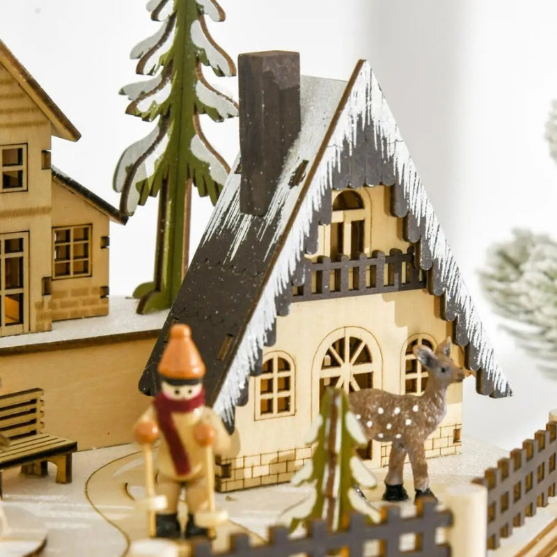 BowLift | GlowFest – Advent calendar with LED lights and house design