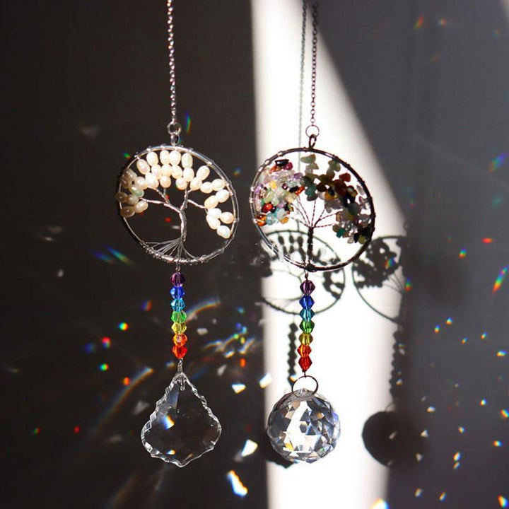 BowLift | Crystal Wind Chime Tree of Life Sun Catcher