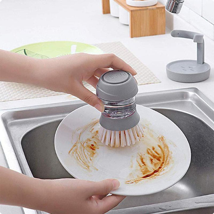 BowLift | Washing brush with integrated detergent dispenser