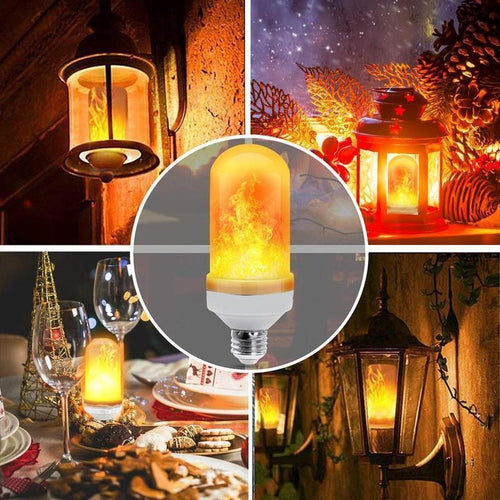 Flame LED Lamp with Gravity Sensor | Bowlift
