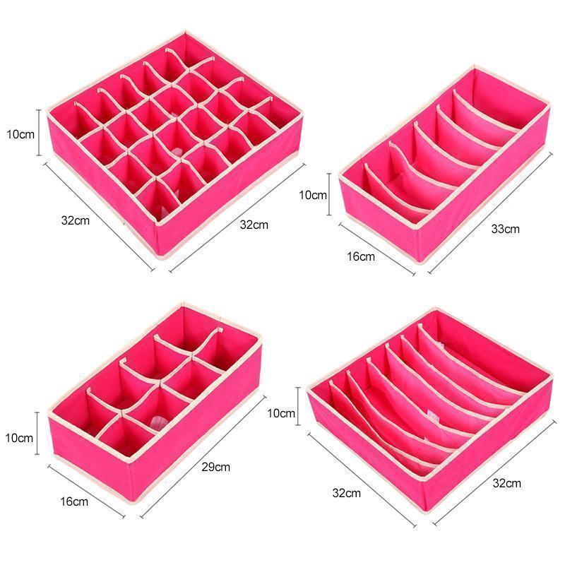 BowLift | Foldable Closet Underwear Organizer(4 pics/1 Set)