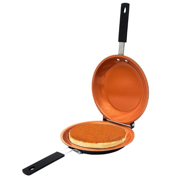 FlipMaster - Double-Sided Pancake Pan with Non-Stick Coating Bowlift