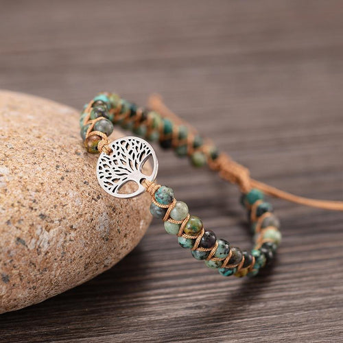 Handmade Bracelet Tree of Life Braided | Bowlift