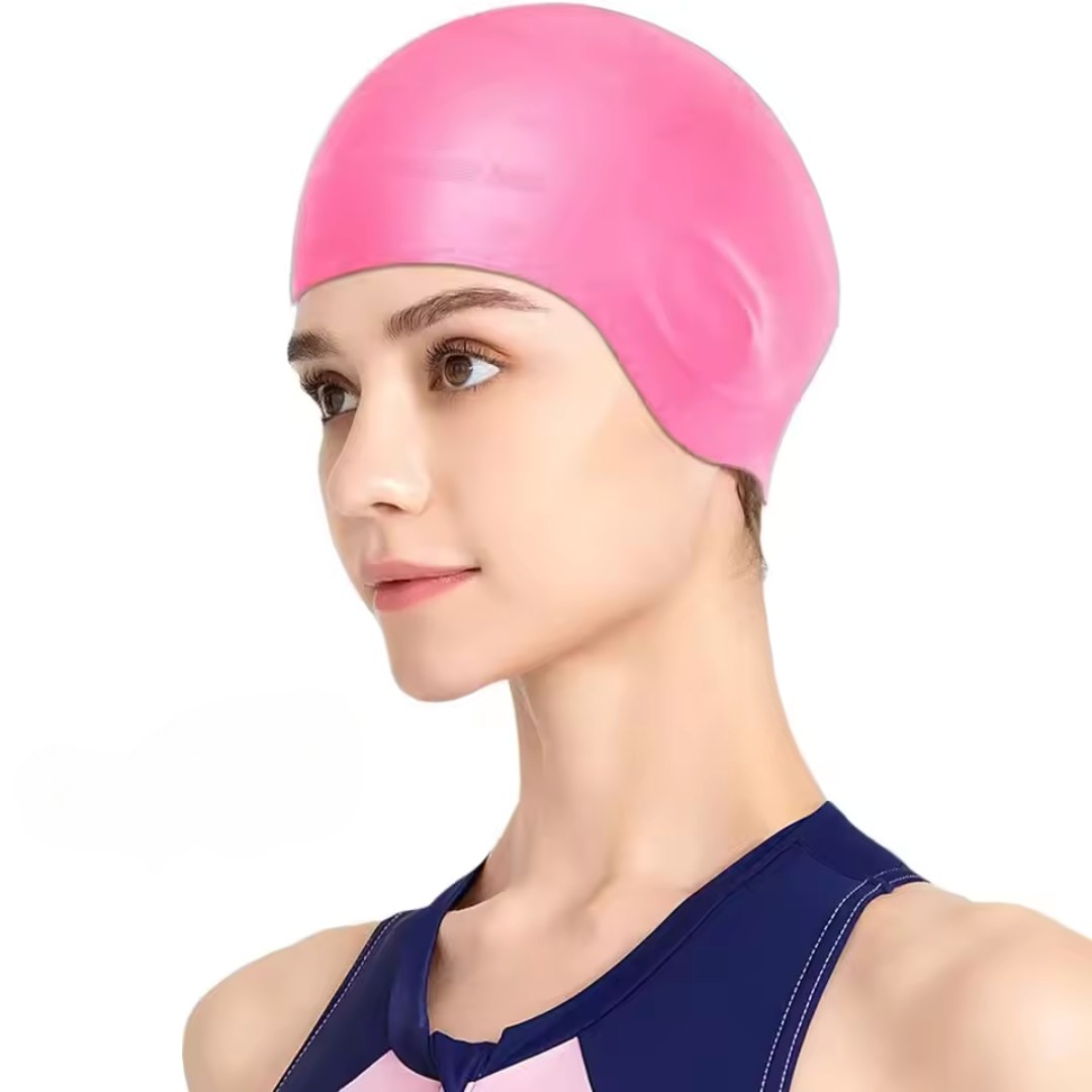 BowLift | Silicone Swim Cap with Ear Protection for Long Hair