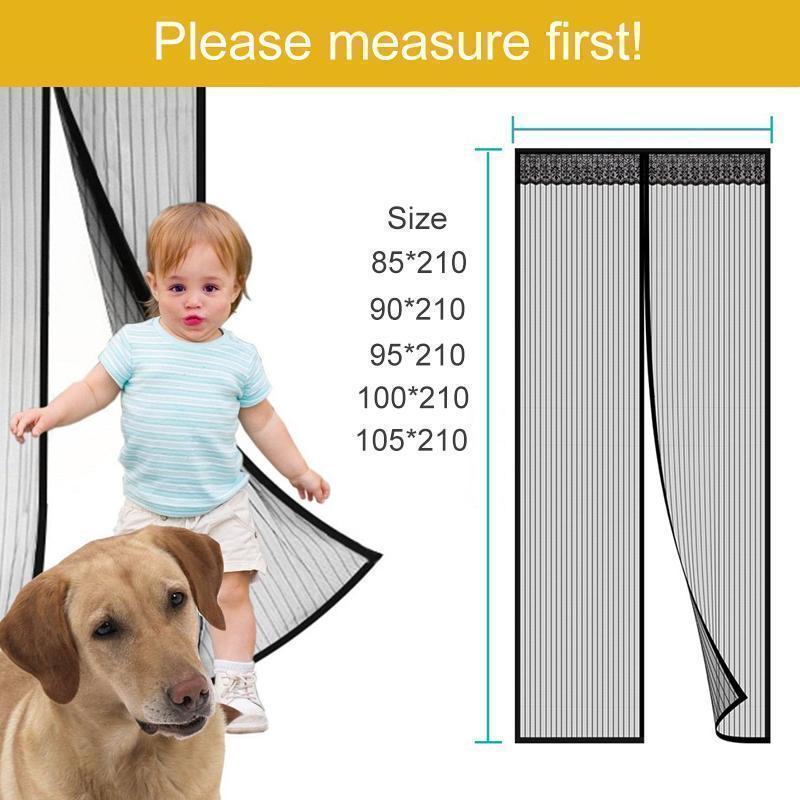 BowLift | Magnetic Fly Screen Door with Velcro Closure