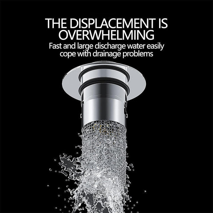 Stainless Steel Sink Drain Strainer Hair Catcher,  Bounce Floor Drain Filter | Bowlift