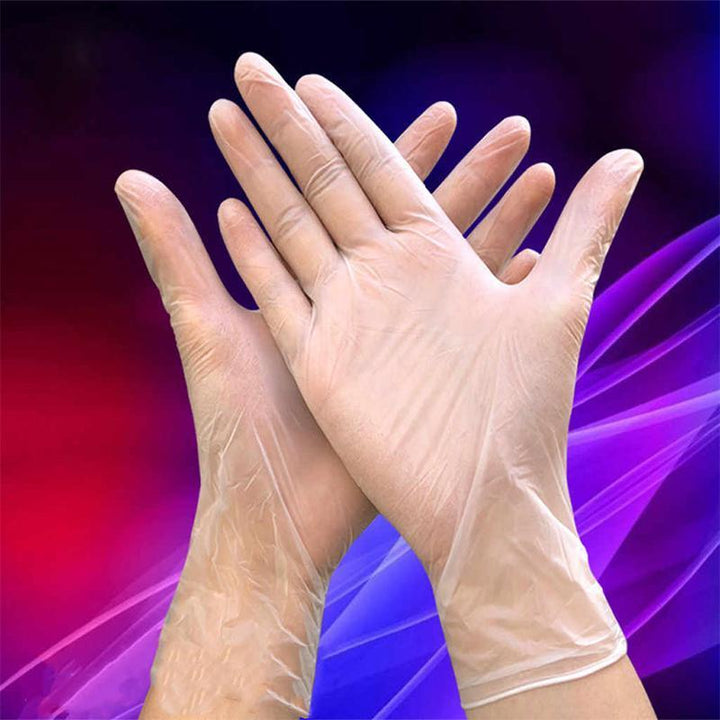Antistatic disposable PVC gloves (50 pairs) | Bowlift