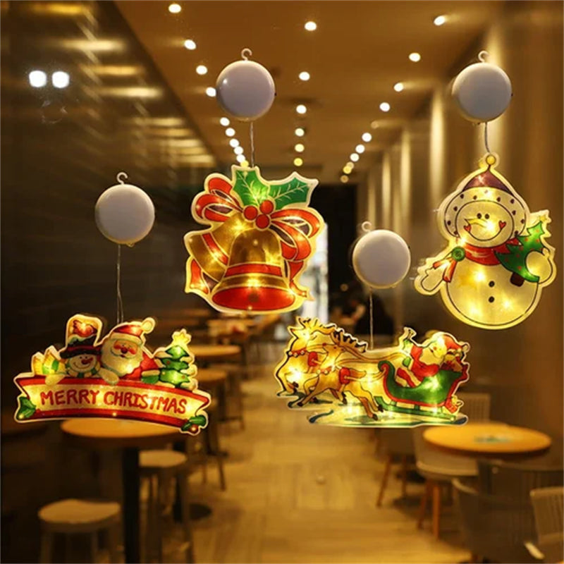 BowLift | Christmas window hanging light