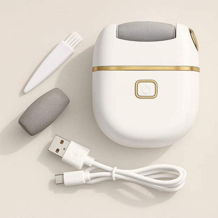 Callus Remover – Rechargeable Cordless – Heals Cracked Heels – Restores Soft, Smooth Feet at Home Bowlift