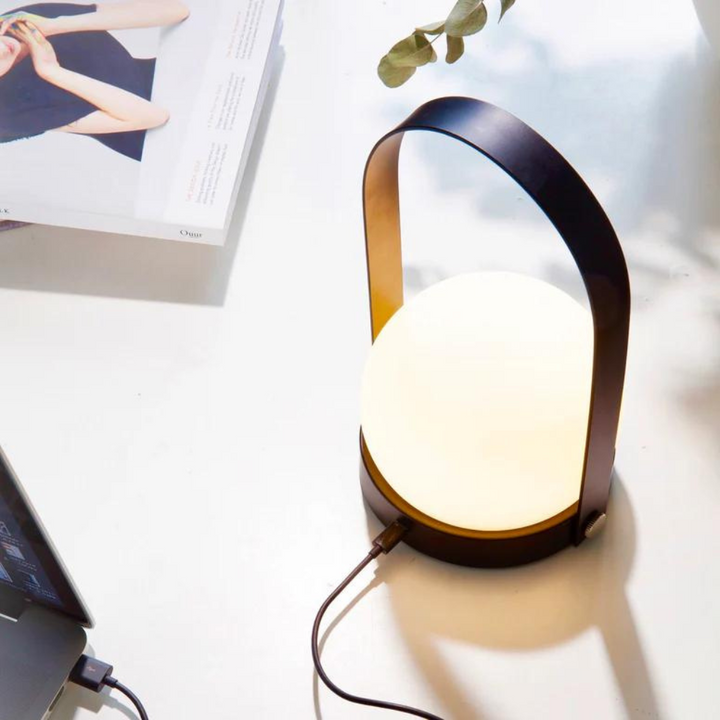 BowLift | Royelux The Carrie Lantern Wireless Pendant Lamp - Portable LED Lamp with Adjustable Brightness