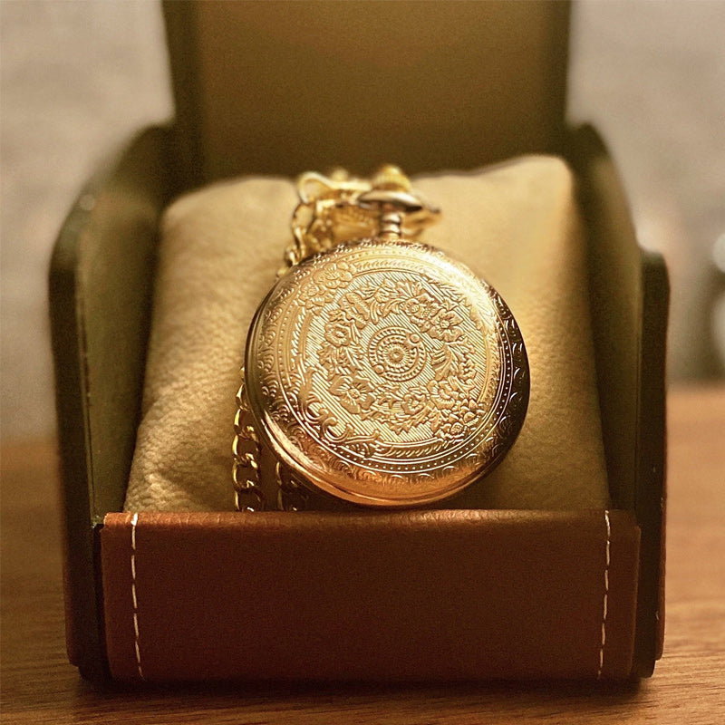 BowLift | To My Son Quartz Pocket Chain Watch