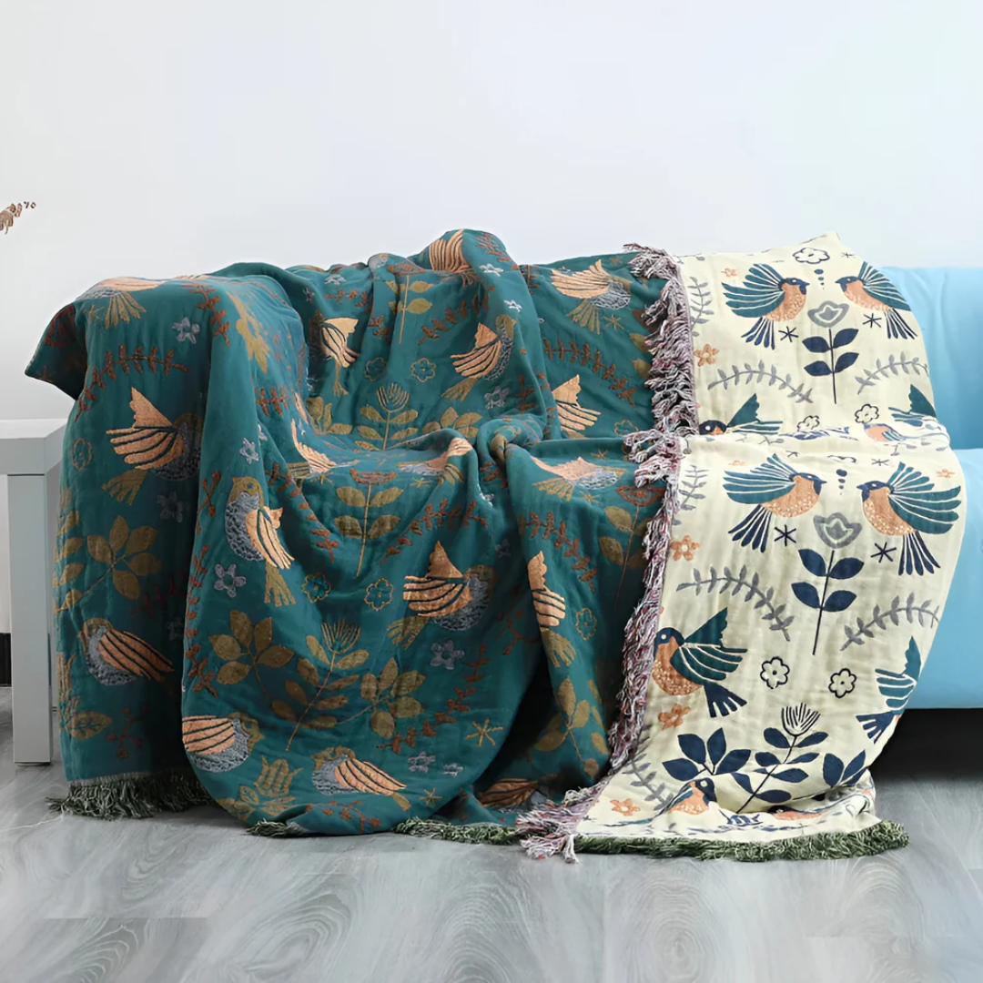 BowLift | Warm Embroidered Blanket