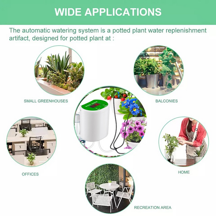 BowLift | Automatic Plant Watering System with USB – Efficient Drip Irrigation