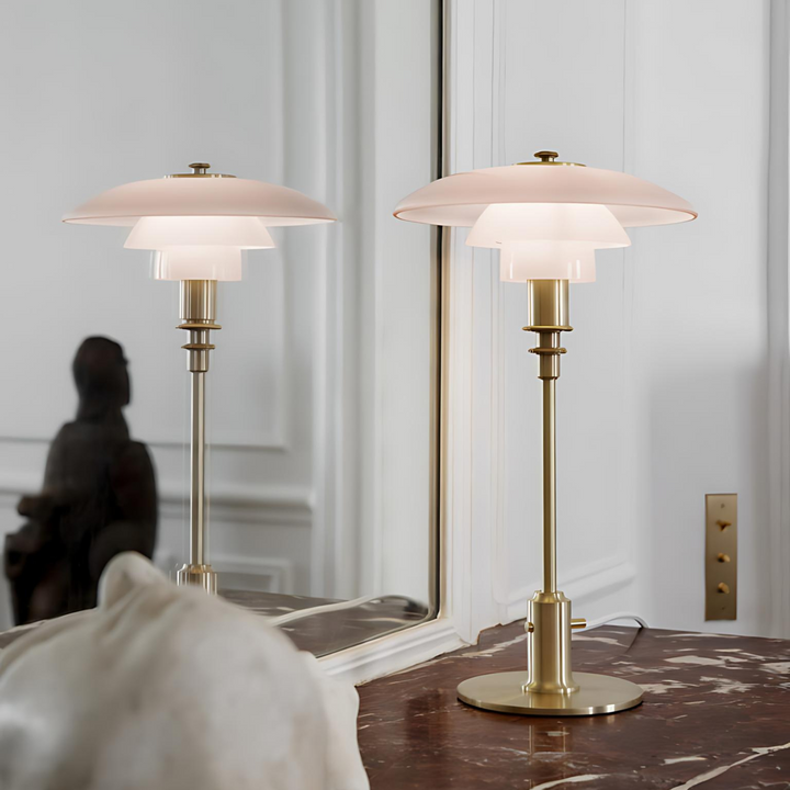 BowLift | Lumière Serein - Elegant Metal Table Lamp
