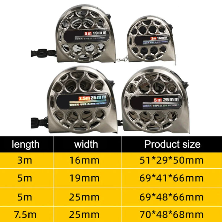 BowLift | Stainless Steel Corrosion Protection Telescopic Measuring Tape