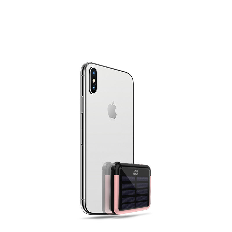 BowLift | Tinier & Thinner Solar Power Bank with 3-in-1 Concealable Cable