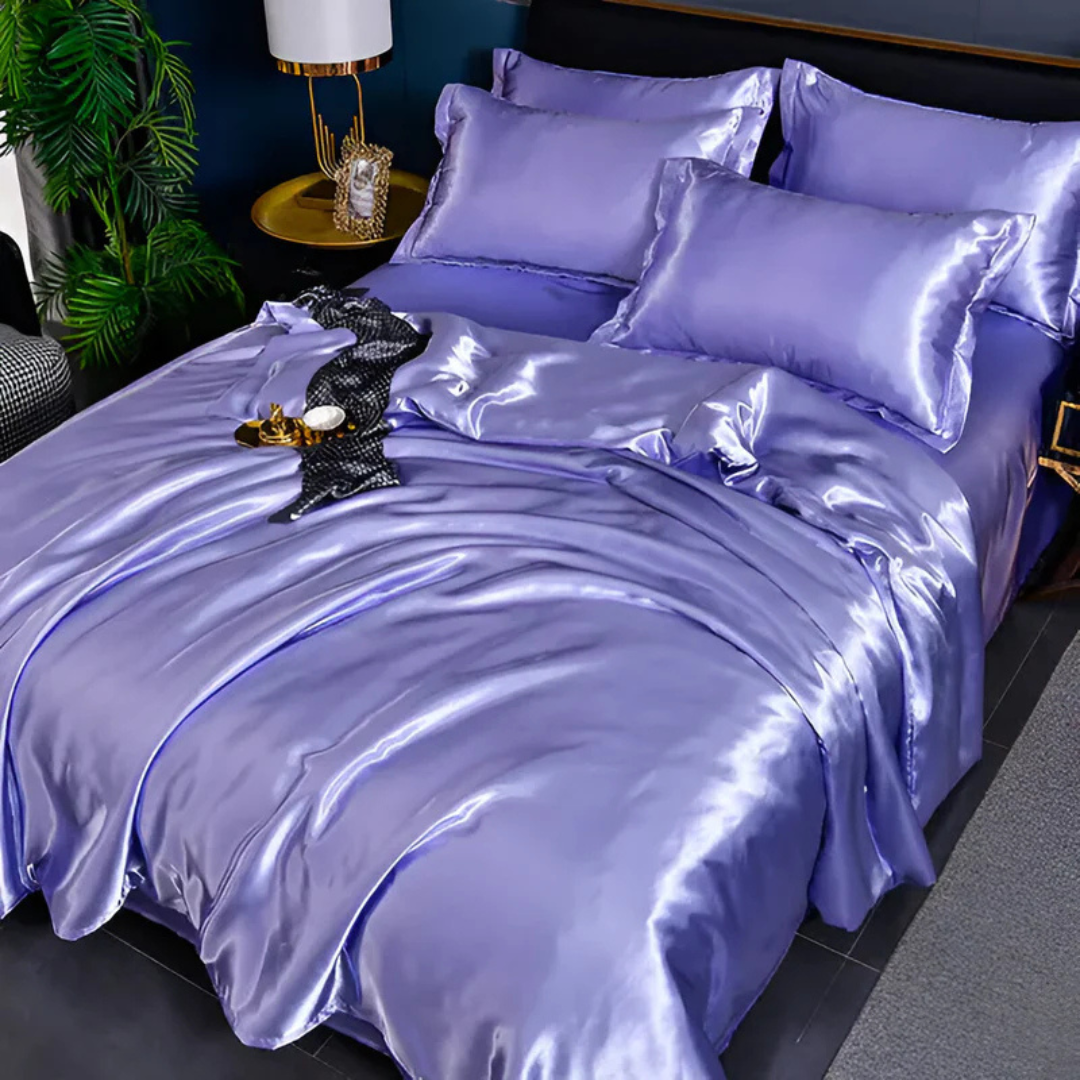 BowLift | Soft and Breathable Luxury Silk Duvet Cover