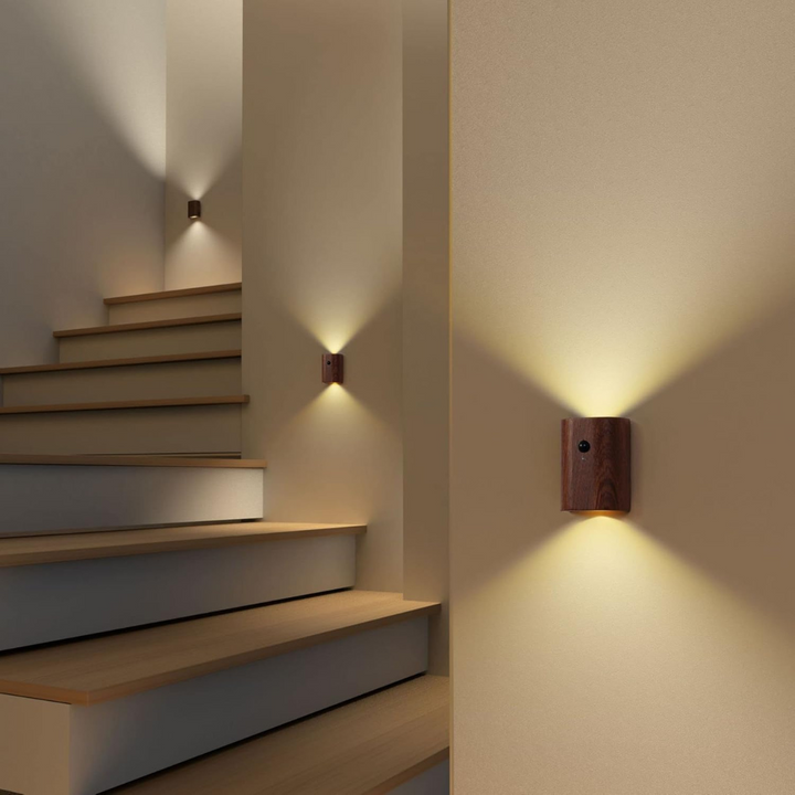 BowLift | Rechargeable LED Wall Light with Motion Sensor – Warm White