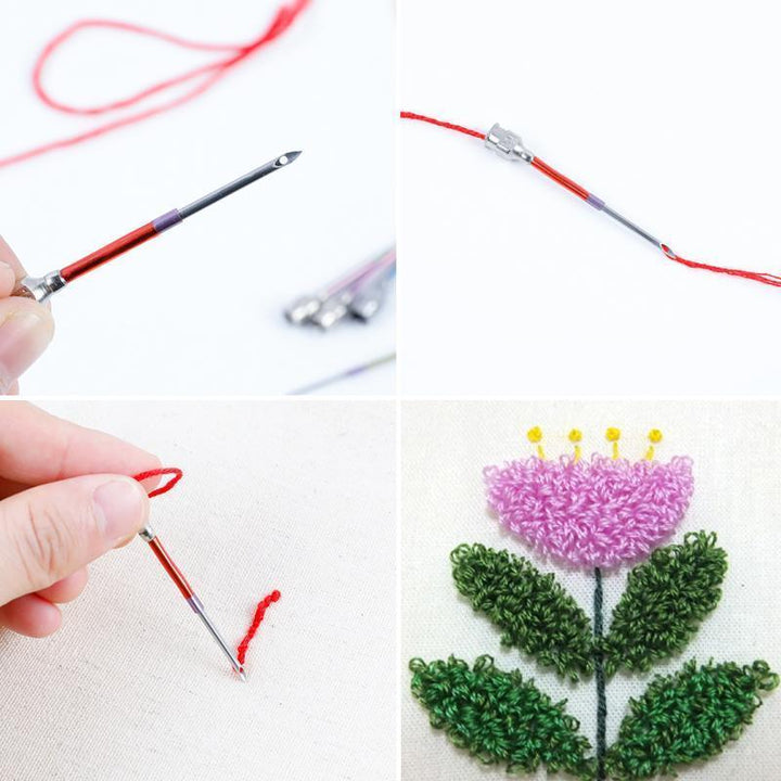 BowLift | Embroidery Stitching Punch Needles (7 PCs)
