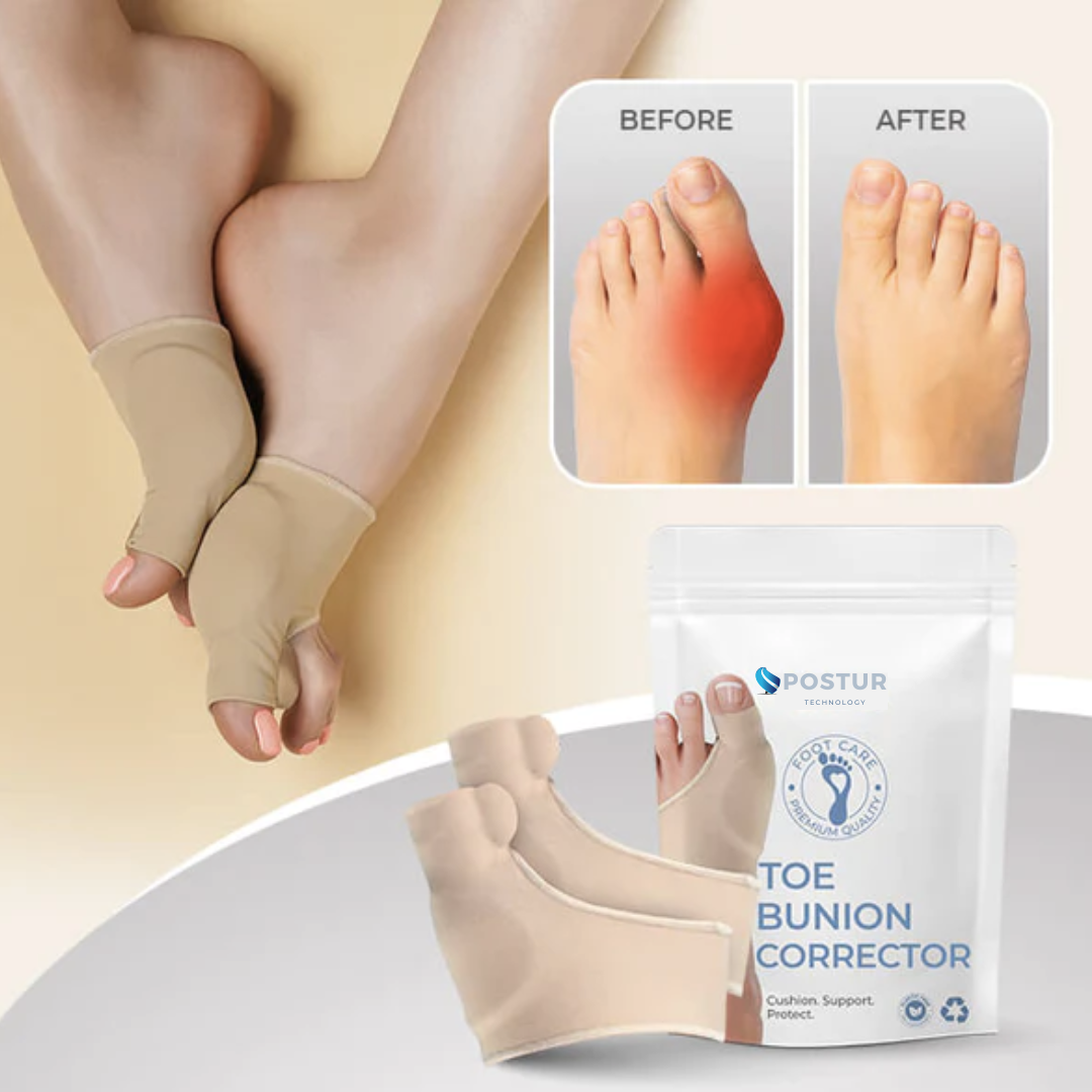 BowLift | Hallux Valgus Corrector 2.0 – corrective support – pain relief – comfortable – wall clock