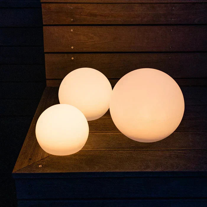 BowLift | AuraColor garden ball LED lighting – 16 colors – Wireless, weatherproof and atmospheric for garden, terrace and party