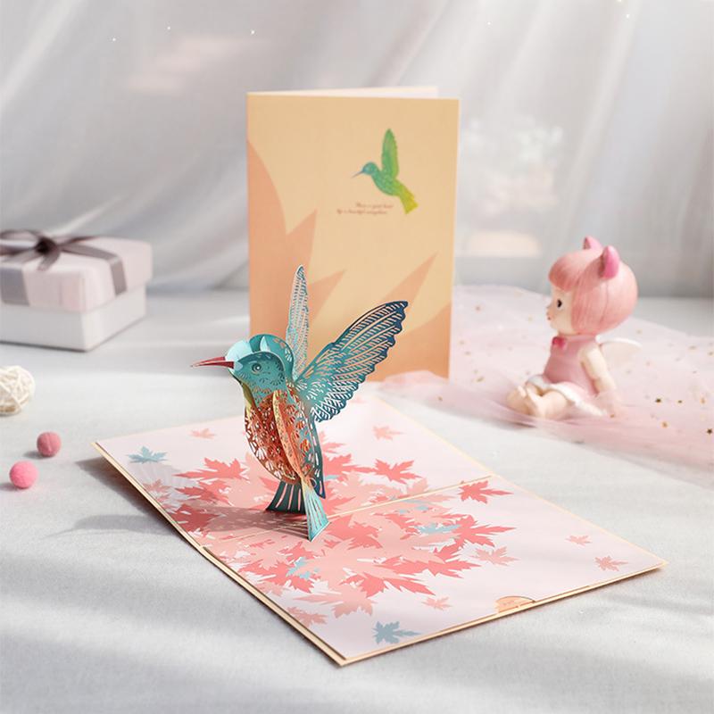 BowLift | Hummingbird 3D Card