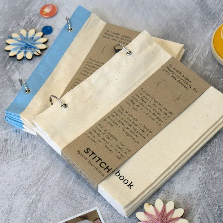 BowLift | White Fabric Sketchbook