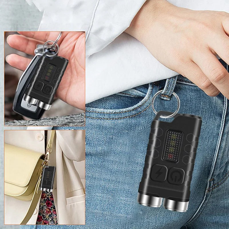 BowLift | Magnetic Mini Keychain Flashlight